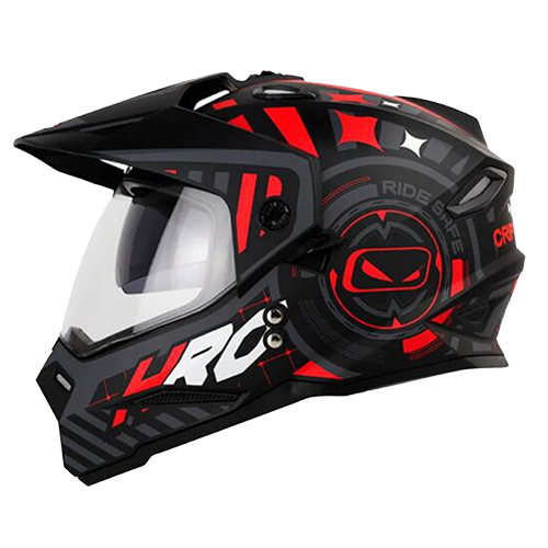 [HRO-MX330-CRIPTERUM_NMRL] CASCO NEGRO M/ROJO CRIPTERUM HRO MX330 L