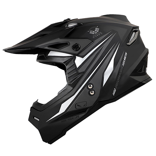 [HRO-MX03-SPEED_KING_NMNXL] CASCO NEGR M/NEGR SPEED KING HRO MX03 XL