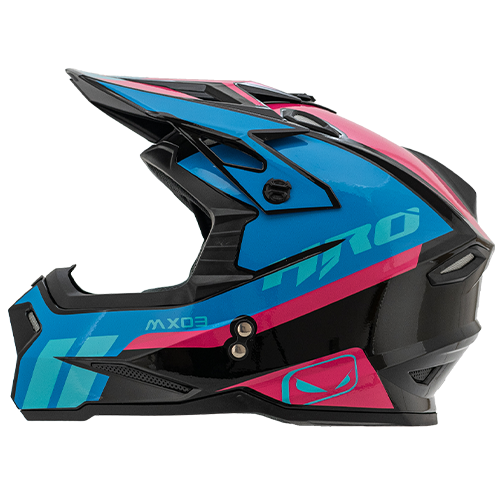 [HRO-MX03-VARIANT_NAZM] CASCO NEGRO/AZUL VARIANT HRO MX03 M