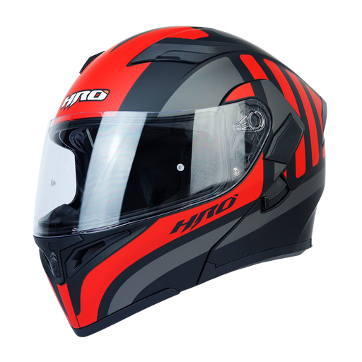 [HRO-3400SDV-ANTROPO_NMRJS] CASCO NEGRO M/ROJO ANTROPO HRO 3400 S