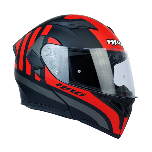 [HRO-3400SDV-STORM_NMRJS] CASCO NEGRO M/ROJO STORM HRO 3400 S