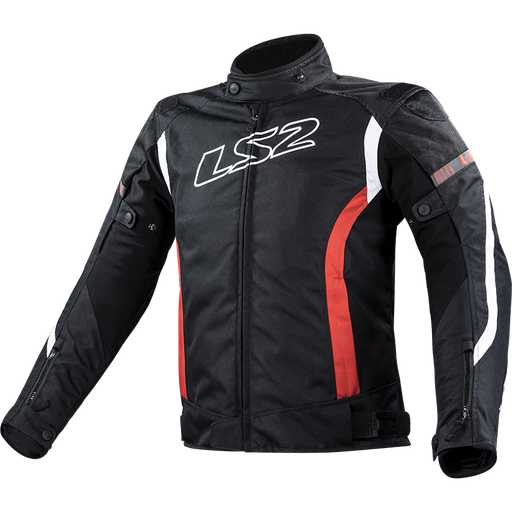 [F0132_NRJM] CHUMPA GATE MEN LS2 NEGRO/ROJO M