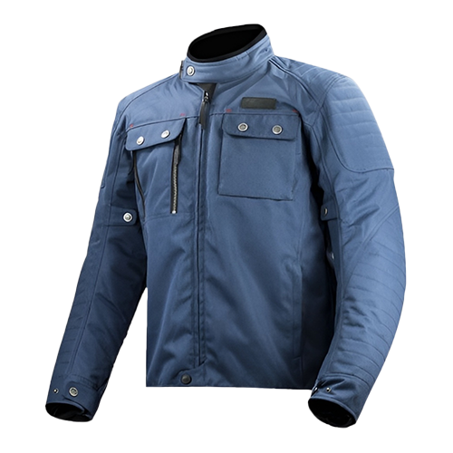 [MJ086_VESTANAXXL] CHUMPA VESTA LS2 NEGRO/AZUL XXL