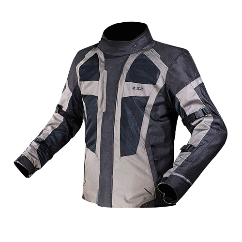 [MJF0107_LS2NGRS] CHUMPA SCOUT MAN LS2 NEGRO/GRIS S