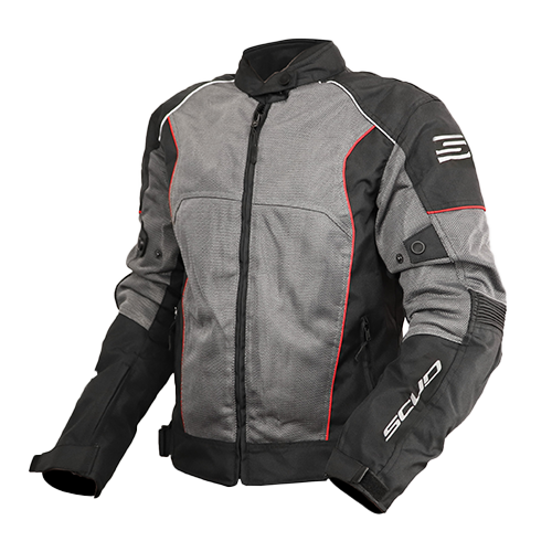 [SD-1137-TXM_NRJS] CHUMPA MESH SCUD (2S) LLUVIA N - ROJO S
