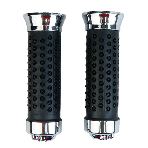 [CSG-602B] SET DE MANGOS NEGROS PUNTA DE CALAVERA