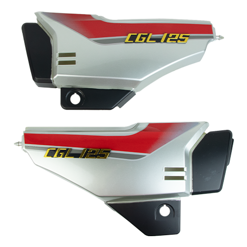 [83500/83600KRF_GR] SET DE TAPADERAS RH/LH HONDA CGL125 GRIS