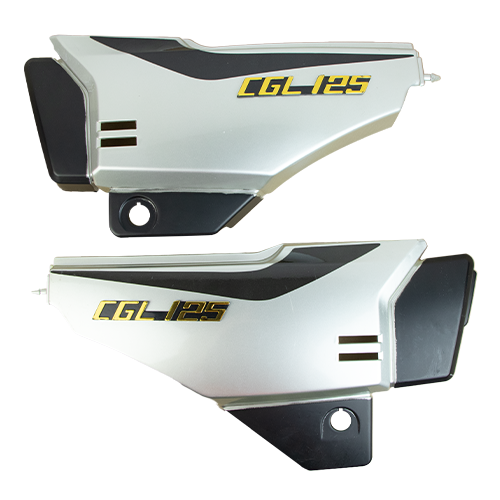 [83500/83600KWK_GR] SET DE TAPADERAS RH/LH HONDA CGL125 GRIS