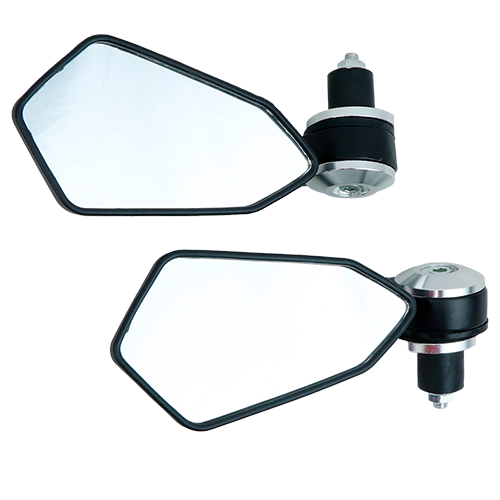 [KR-H2676-18GR_K] SET DE ESPEJOS MONSTER BLANCO KIMTEC