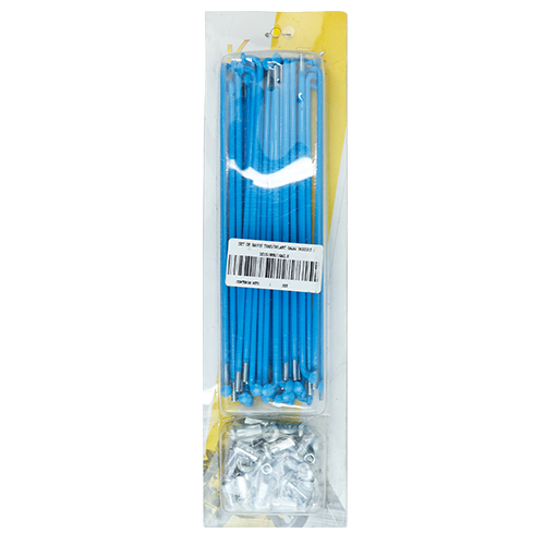 [DS151009/10AZ_K] SET DE RAYOS TRAS/DELANT BAJAJ BOXER´S 1