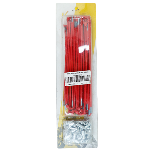 [DS151009/10RO_K] SET DE RAYOS TRAS/DELANT BAJAJ BOXER´S 1