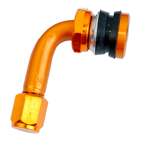 [ZX811-8AMA_K] VALVULA P/LLANTA SPORT AMARILLO KIMTEC