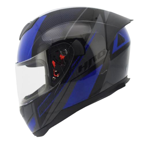 [HRO-511-ZONE_NMAZS] CASCO NEGRO M/AZUL ZONE HRO 511 S