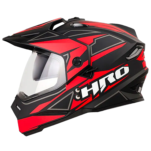 [HRO-MX330-CAPSUL_NMNARL] CASCO NEGRO M/NARANJA CAPSUL HRO MX330 L
