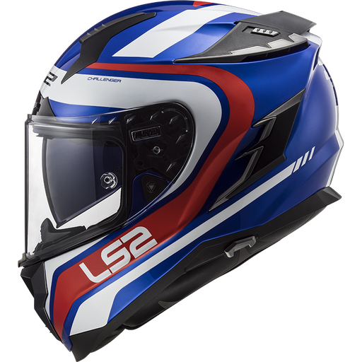 [FF327-FUSION_AZRXXL] CASCO LS2 CHALLENGER FUSION AZ/ROJO XXL
