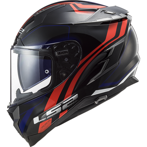 [FF327-PROPELLER_RAZM] CASCO LS2 CHALLENGR PROPLLER ROJO/AZUL M