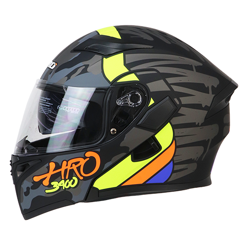 [HRO-3400SDV-DRIVER_AZMAMAL] CASCO AZUL M/AMARILLO DRIVER HRO 3400 L