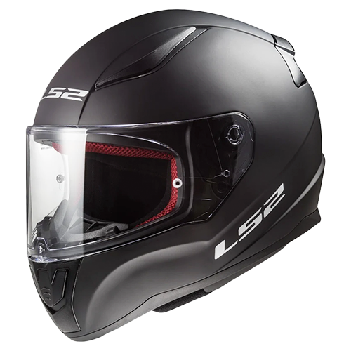 CASCO RAPID SOLID NEGRO MATE LS2 M