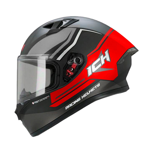 [ICH-503DV_CHENZO_NMRS] CASCO NEGRO M/ROJO CHENZO ICH 503 S