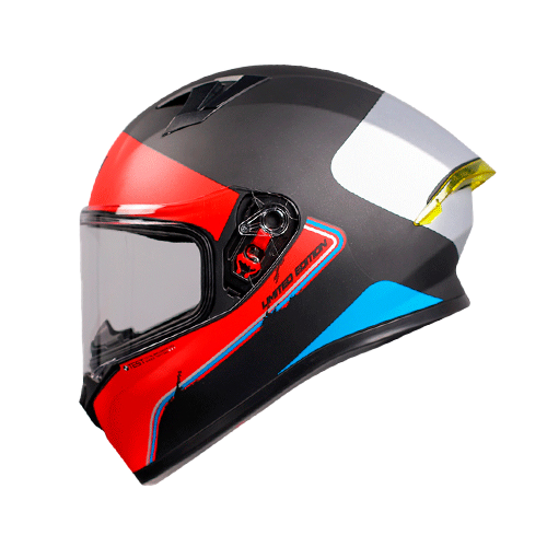 [ICH-503DV_LIMETED_NMRJS] CASCO NEGRO M/ROJO LIMITED ICH 503 S