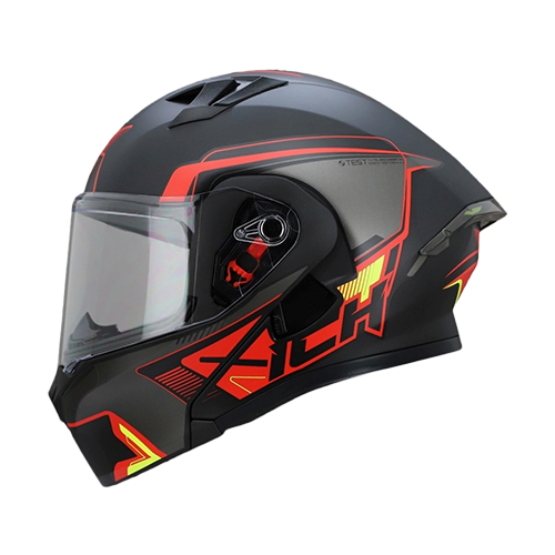 [ICH-3120DV-NUROF_NMRM] CASCO NEGRO M/ROJO NUROF ICH-3120 M