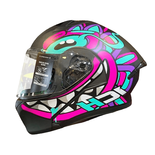 [ICH-3120DV-OHAN_NMFCS] CASCO NEGRO M/FUCSIA OHAN ICH-3120 S
