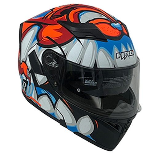 [HRO-3400SDV-BAD_NARMAZM] CASCO NARANJA M/AZUL BAD HRO 3400 M