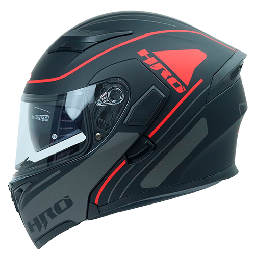 [HRO-3400SDV-ODISSEY_NMRJS] CASCO NEGRO M/ROJO ODISSEY HRO 3400 S