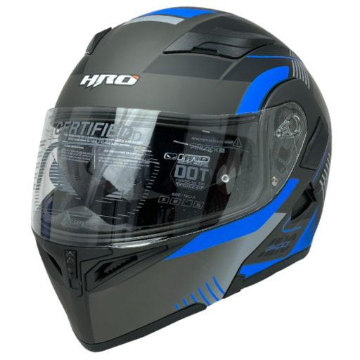 [HRO-3400SDV-POLONIAK_NMAZS] CASCO NEGRO M/AZUL POLONIAK HRO 3400 S