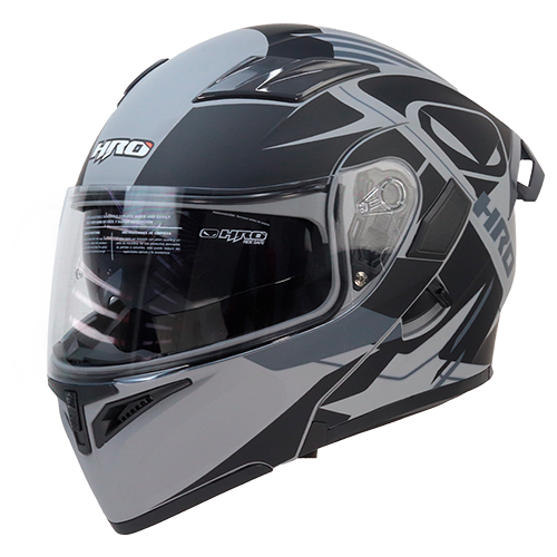 [HRO-3400SDV-RARE_GRMS] CASCO GRIS M/GRIS RARE HRO-EVO S