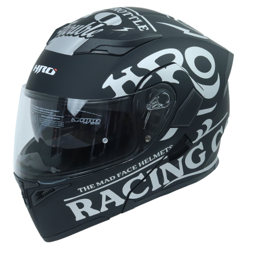 [HRO-3400SDV-RDNA_NMSLS] CASCO NEGRO M/SILVER RDNA HRO 3400 S