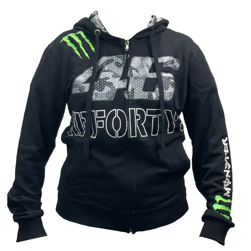 [HOODIE-YMH46_NL] S YMH 46 NEGRO L