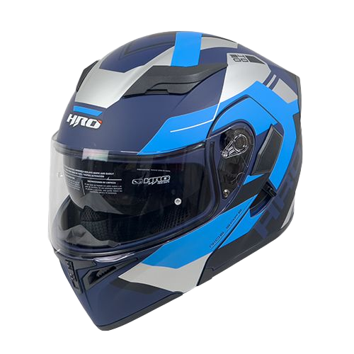 [HRO-3400SDV-LOU_AZMGL] CASCO AZUL M/GRIS  LOU HRO 3400 L
