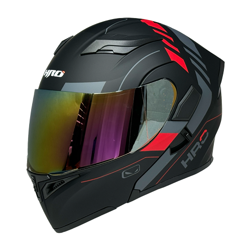 [HRO-3400SDV-BLADE_NMRJS] CASCO NEGRO M/ROJO BLADE HRO 3400 S