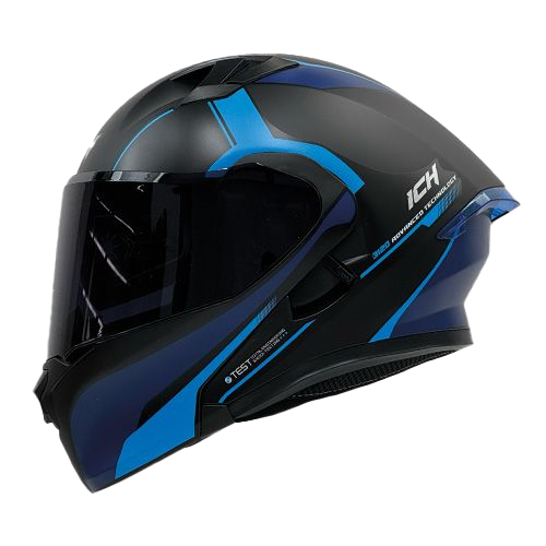 [ICH-3120DV-STRAXIS_NMAZS] CASCO NEGRO M/AZUL STRAXIS ICH-3120 S