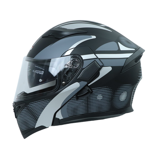 [HRO-3400SDV-ATO_NMGL] CASCO NEGRO M/GRIS ATO HRO 3400 L