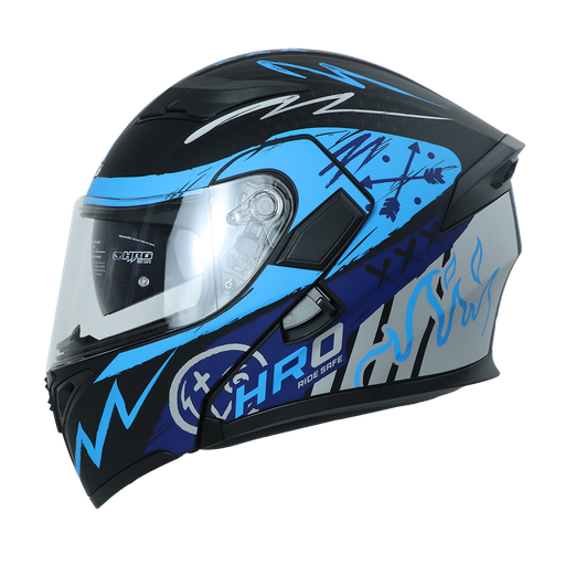 [HRO-3400SDV-POLANSKY_NMAZS] CASCO NEGRO M/AZUL POLANSKY HRO 3400 S