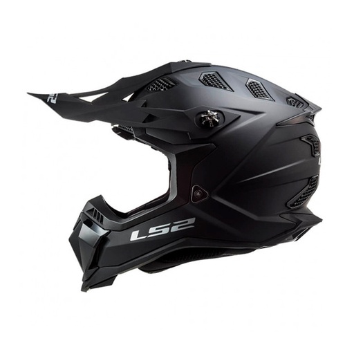 [HRO-MX330-SOLID_NML] CASCO NEGRO/MATE SOLID HRO MX330 L