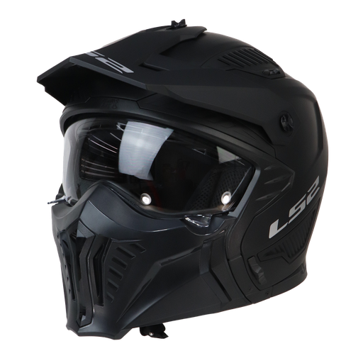 [OF606_DRIFTER_NMM] CASCO LS2 DRIFTER NEGRO MATE M