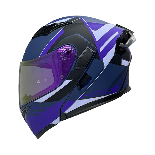 [HRO-3400EVO-MARIOK_GRMMORXL] CASCO AZUL M/MORADO MARIOK-EVO XL