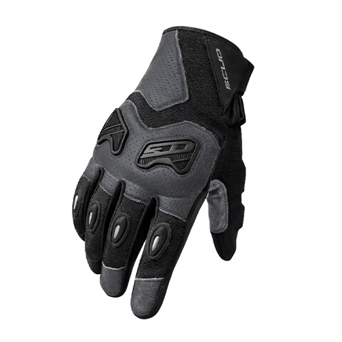 [SCUD-SD2030-NGRS] GUANTE CORTO P/TACTIL SD2030 NEG/GR S